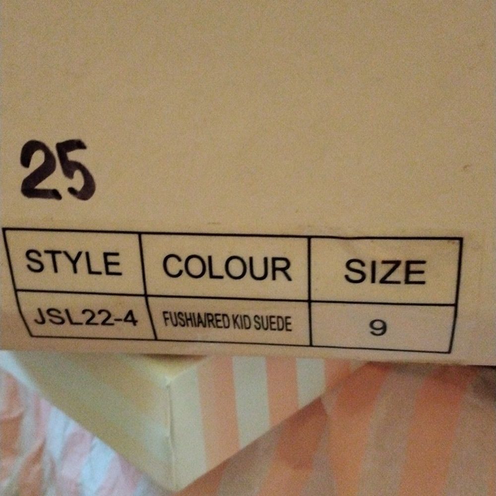 Footcandy Color Block Platform Heels - Picture 11 of 13